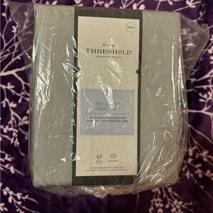 Threshold Twin XL 500 Thread Count Tri-easy Sheet